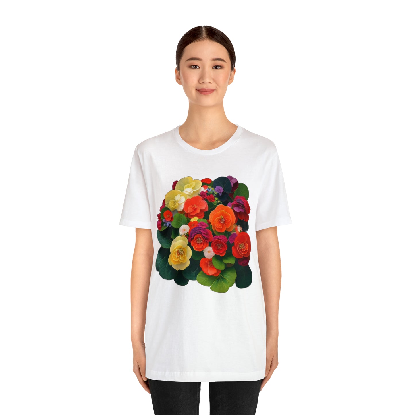 Begonia -- Unisex Jersey Short Sleeve Tee