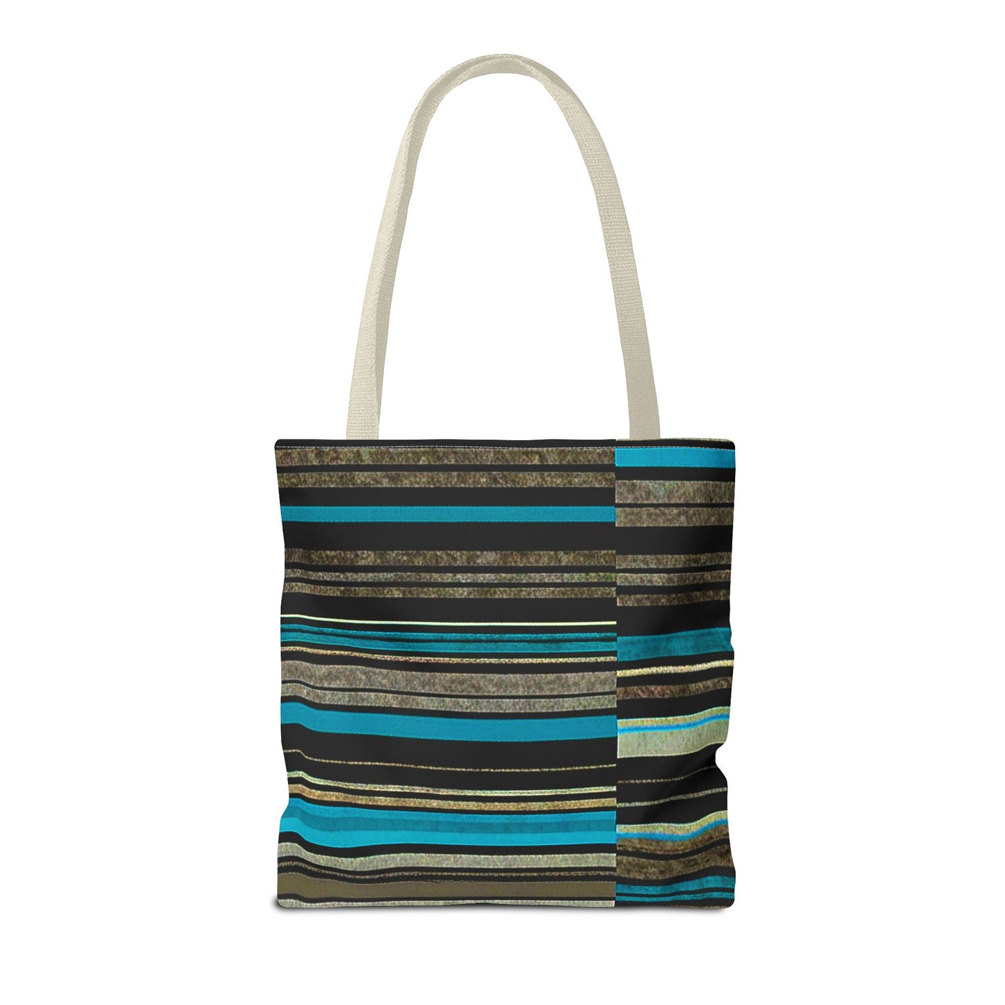 Madison Ave - Stylish Striped Tote Bag - Perfect for Work, Casual Outings & Everyday Use