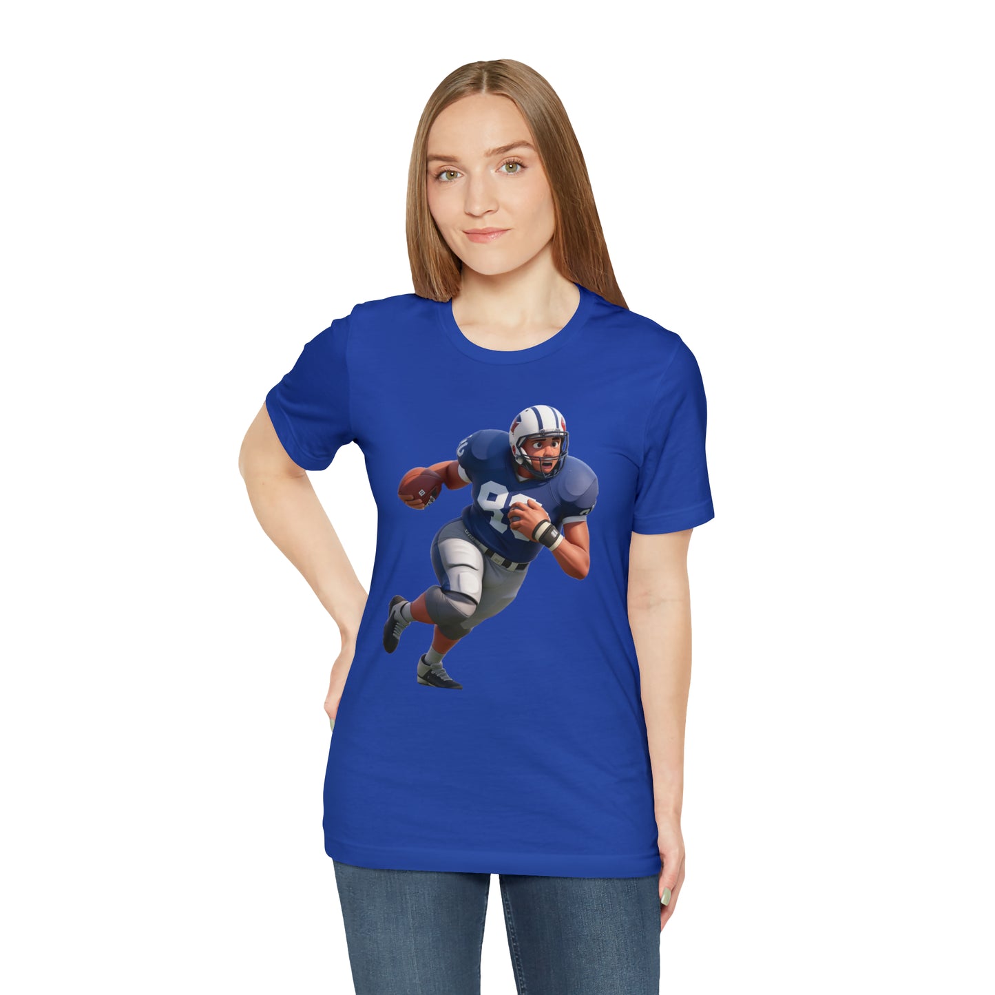 Football -- Unisex Jersey Short Sleeve Tee