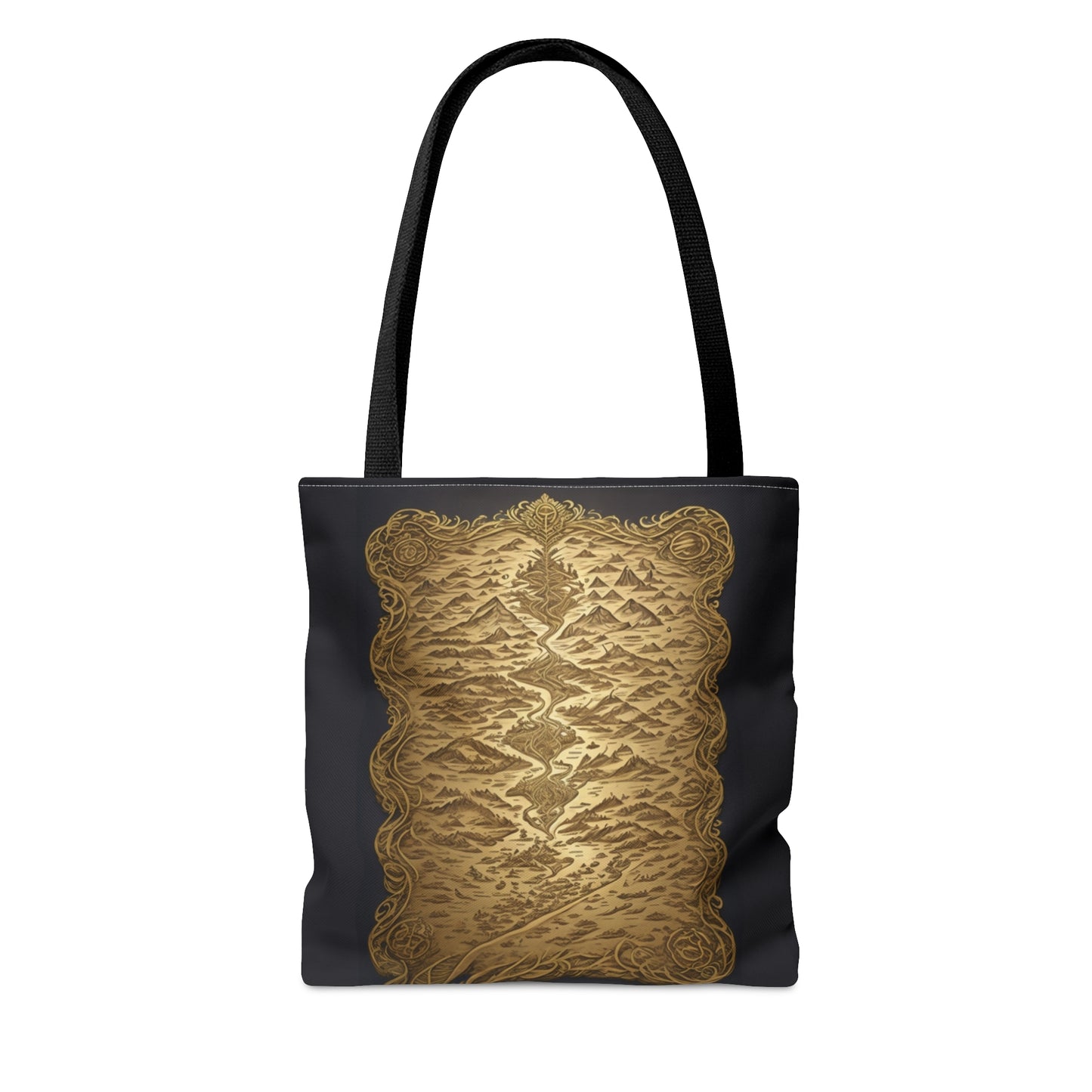 The Road Less Traveled Tote Bag (AOP)