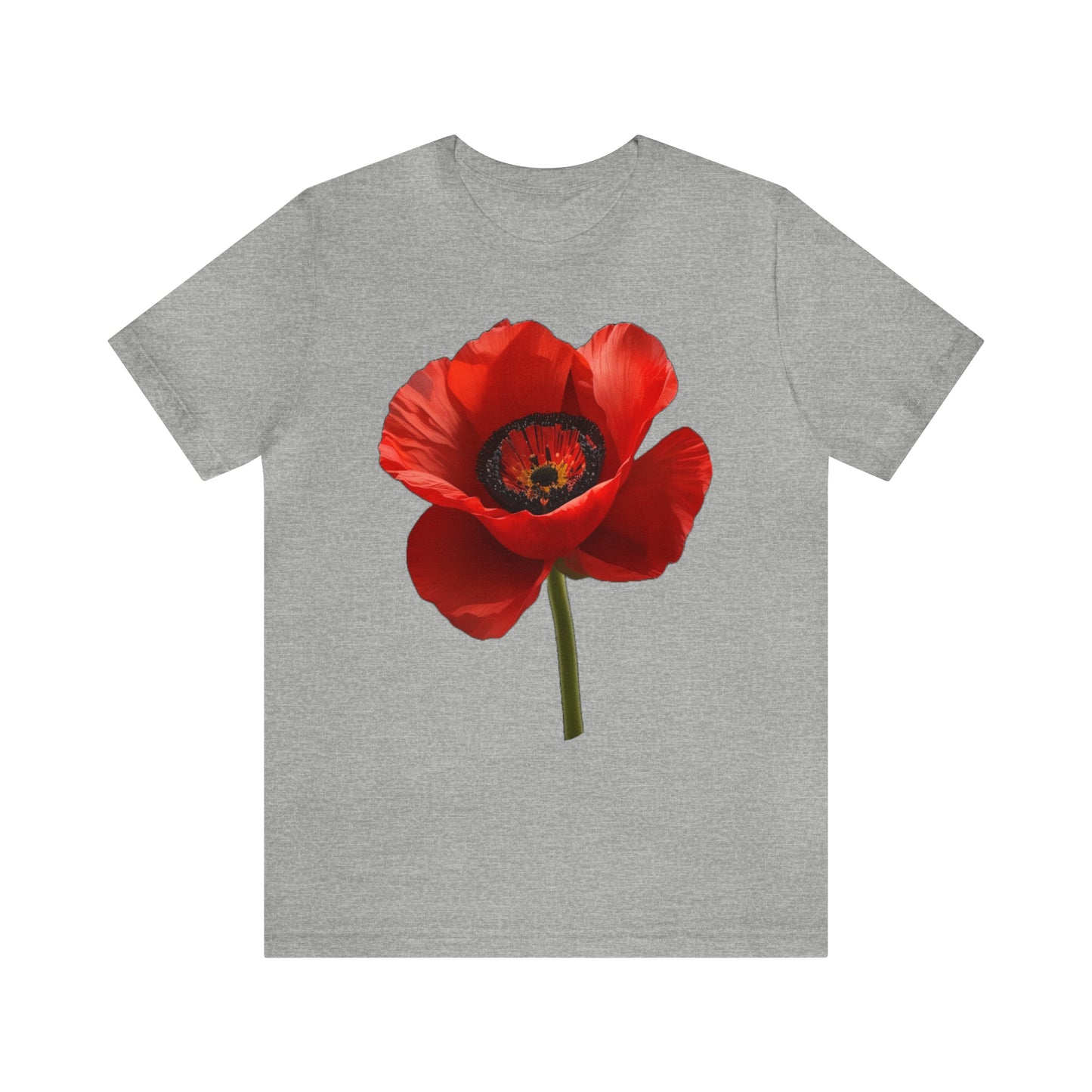 Poppy -- Unisex Jersey Short Sleeve Tee