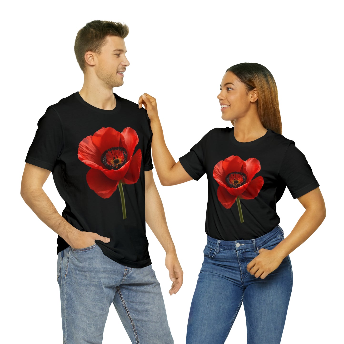 Poppy -- Unisex Jersey Short Sleeve Tee