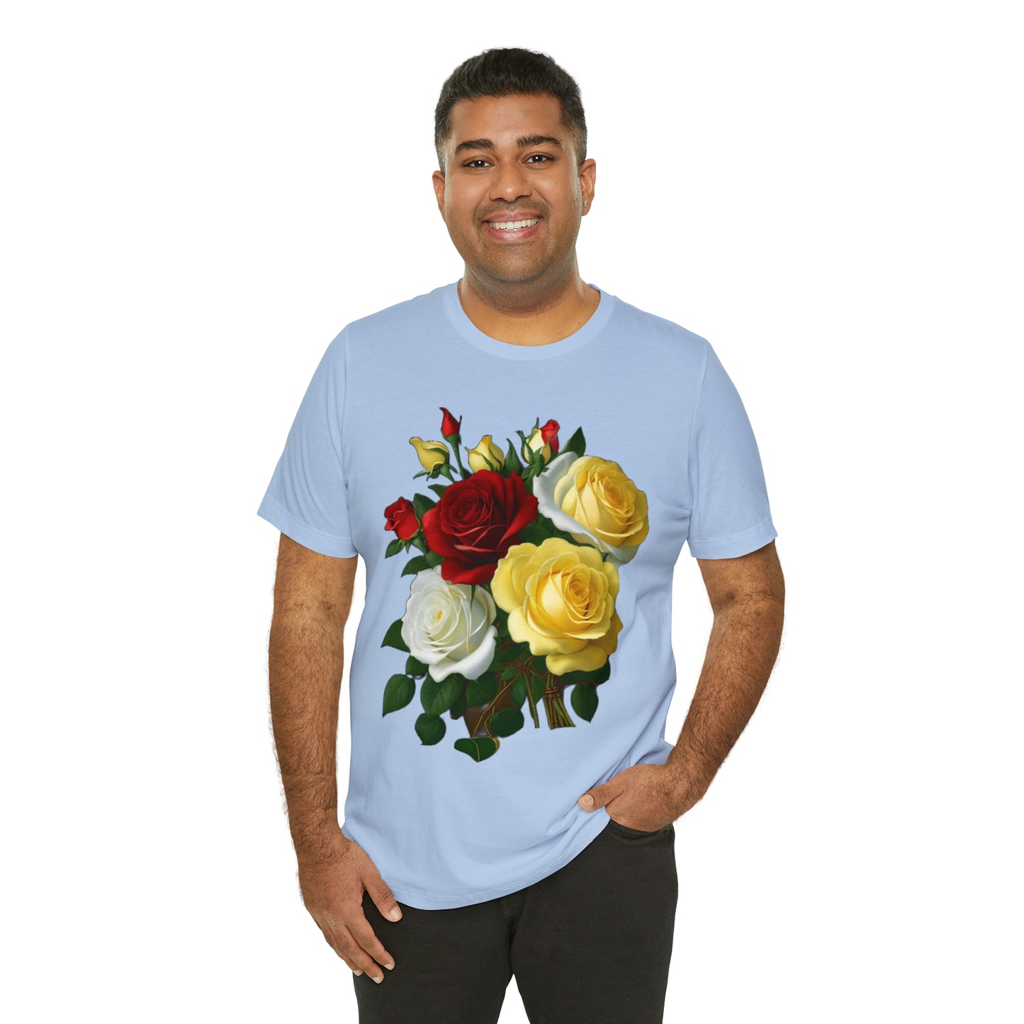 Roses -- Unisex Jersey Short Sleeve Tee