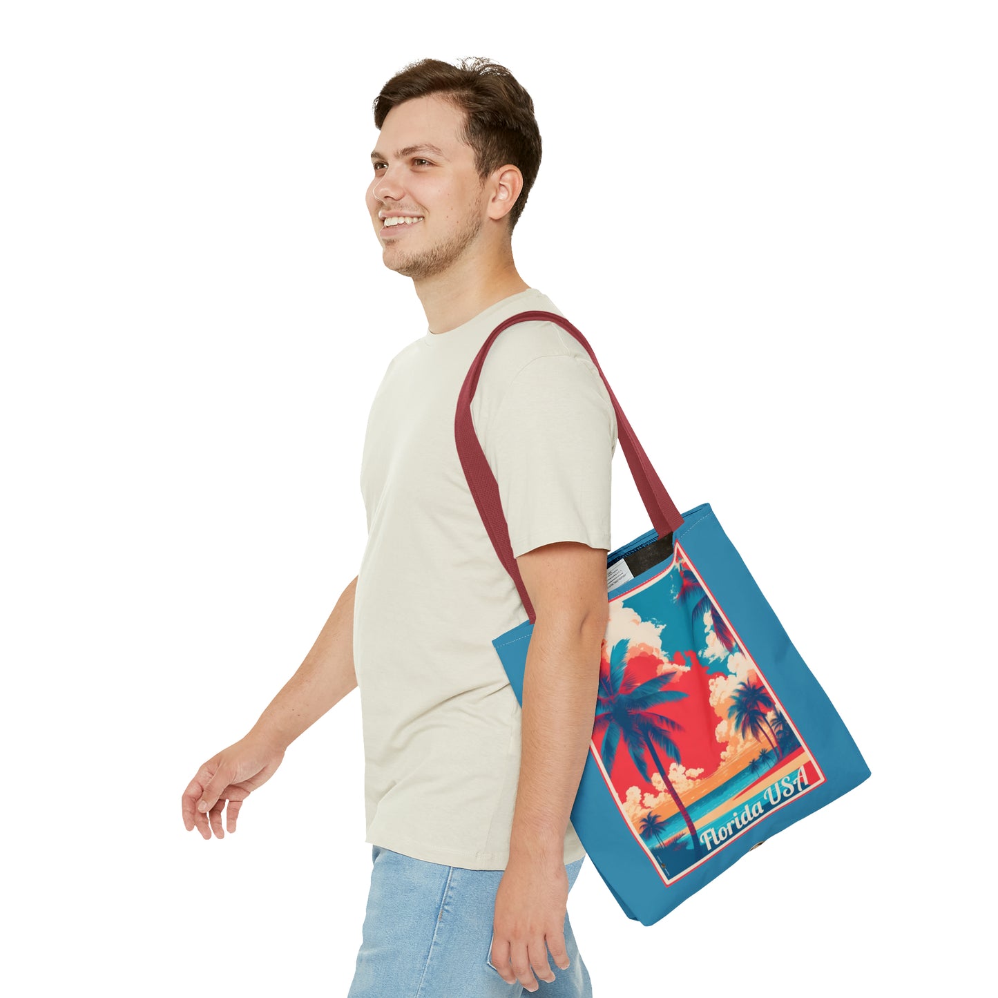 Florida USA Tote Bag (AOP)