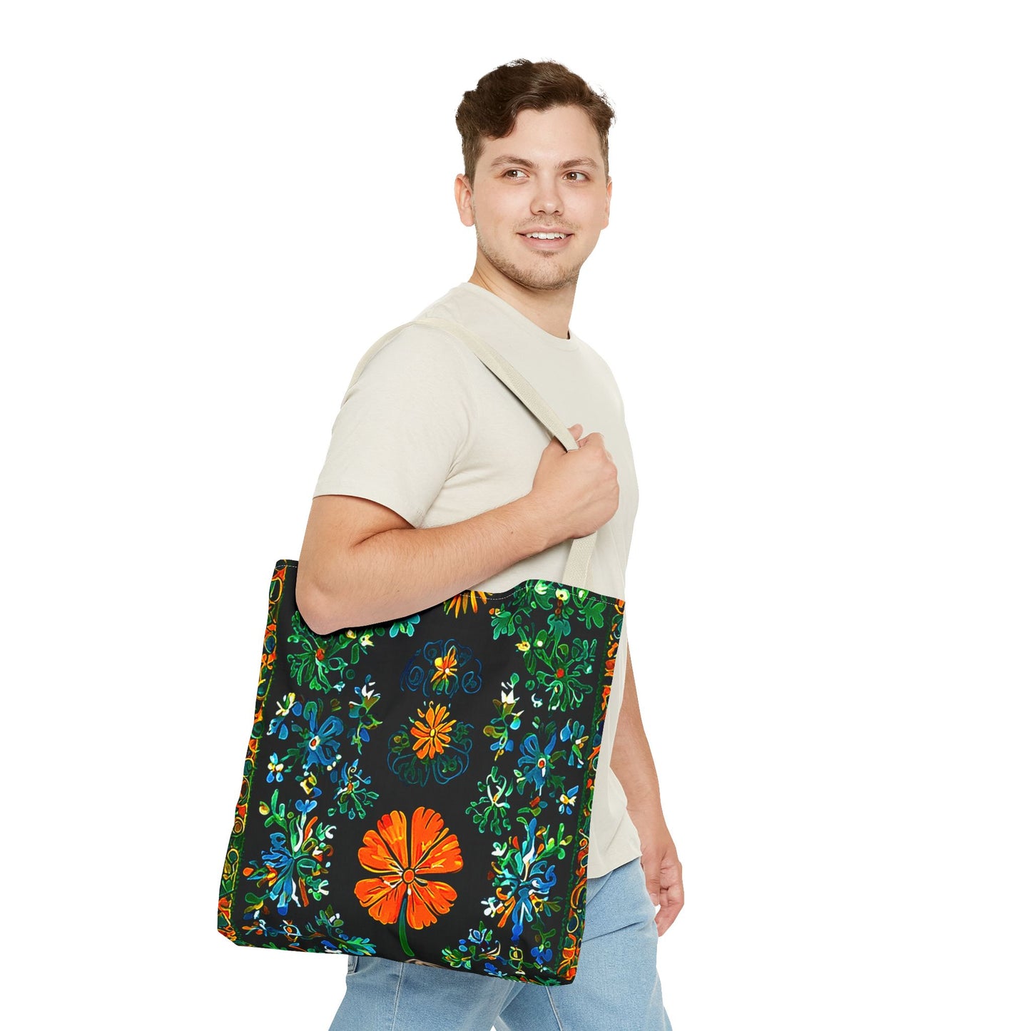 Her House - Vibrant Floral Tote Bag - Perfect for Everyday Use & Special Occasions