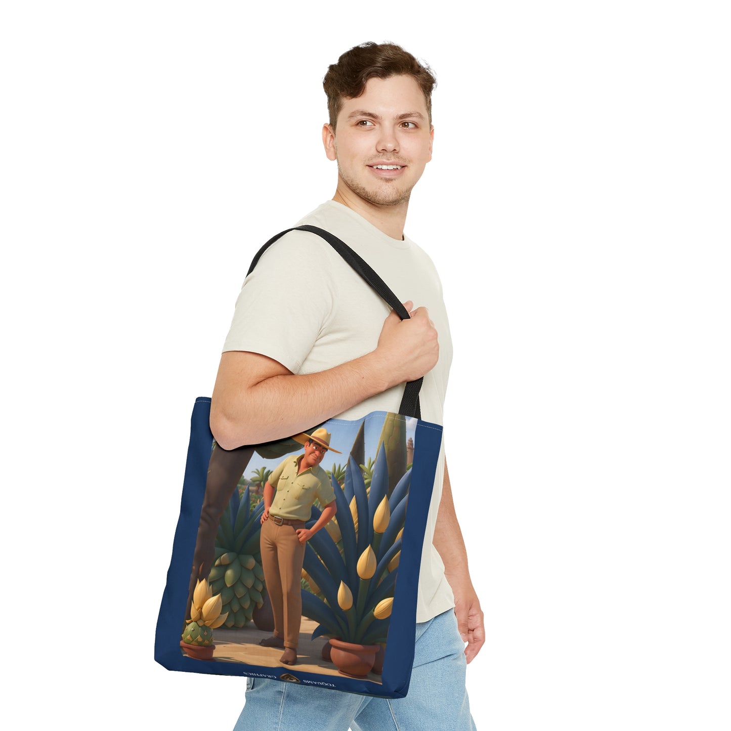 Blue Agave Tote Bag (AOP)