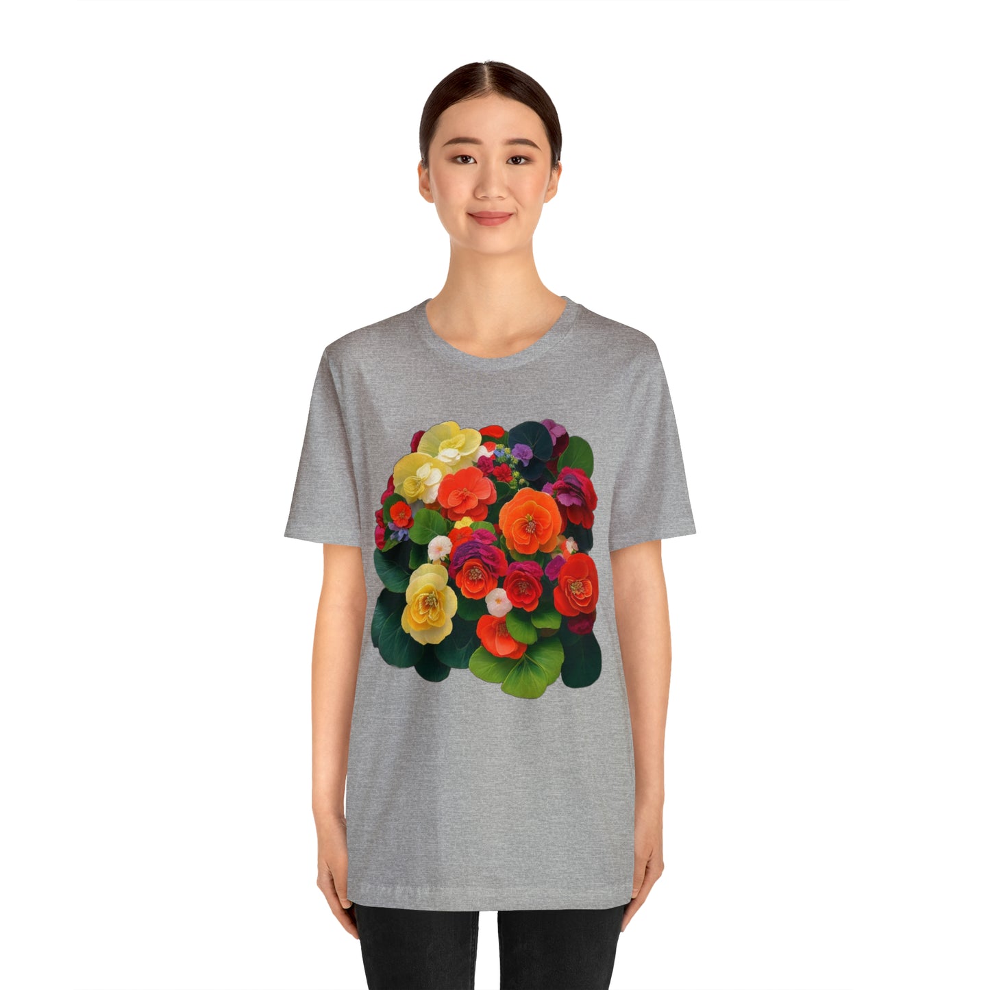 Begonia -- Unisex Jersey Short Sleeve Tee