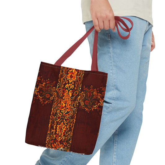 Avalon - Boho Chic Tote Bag - Floral Pattern for Everyday Use and Gifts