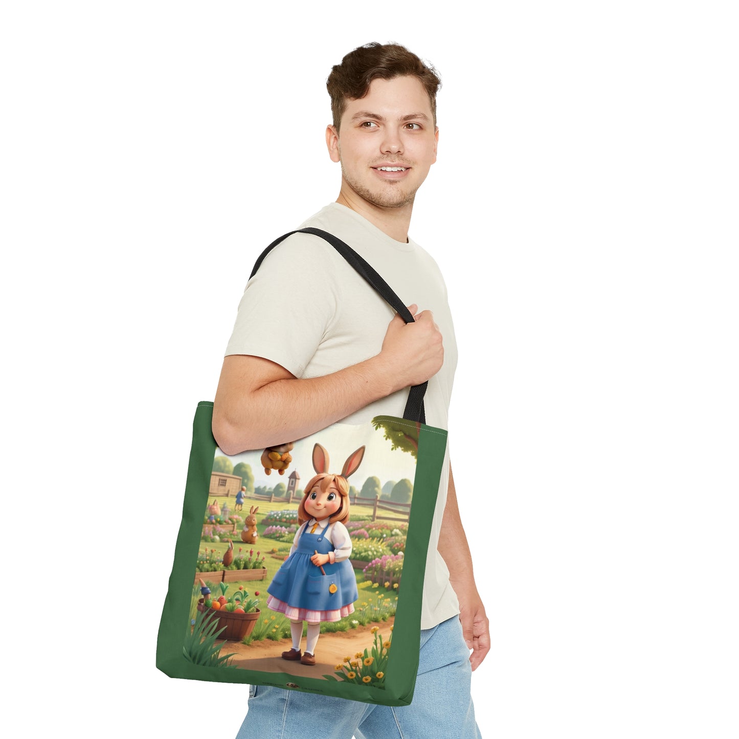 Turning into Rabbits Tote Bag (AOP)