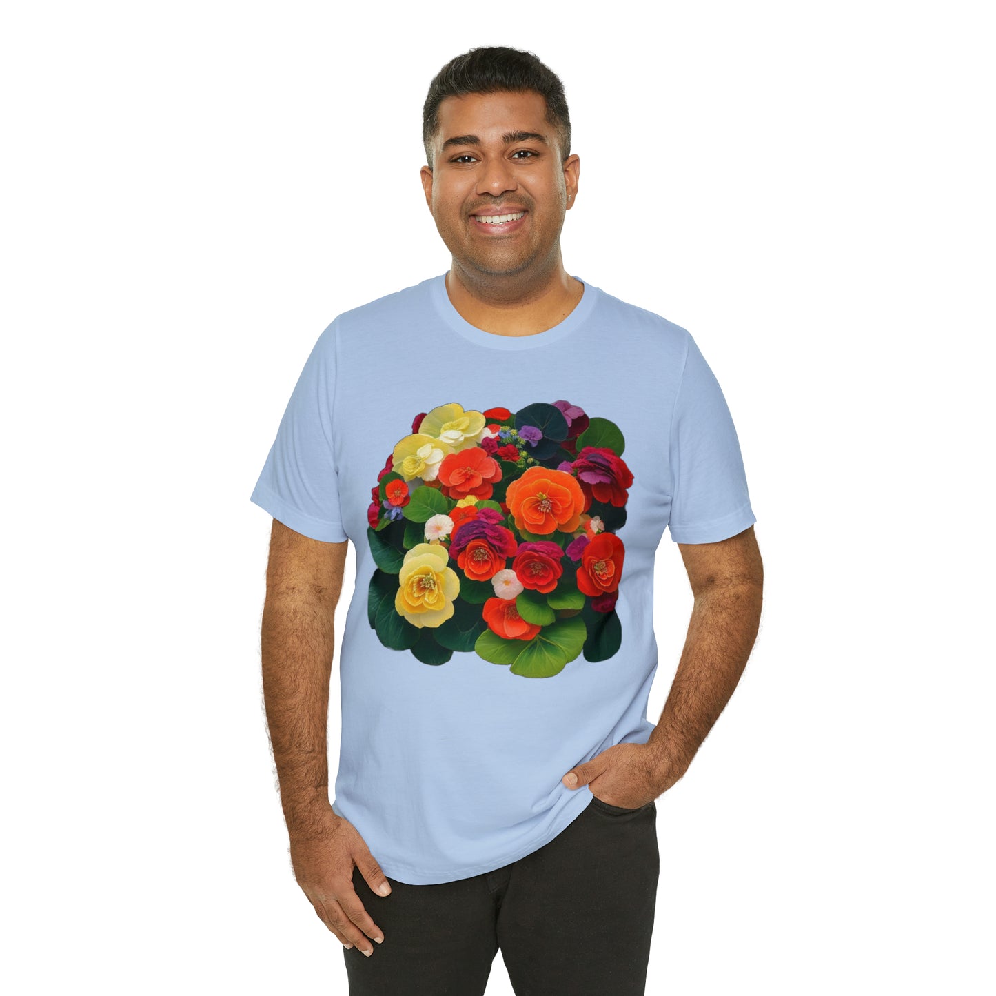 Begonia -- Unisex Jersey Short Sleeve Tee