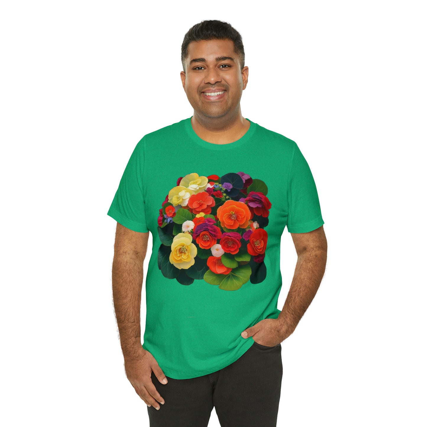 Begonia -- Unisex Jersey Short Sleeve Tee