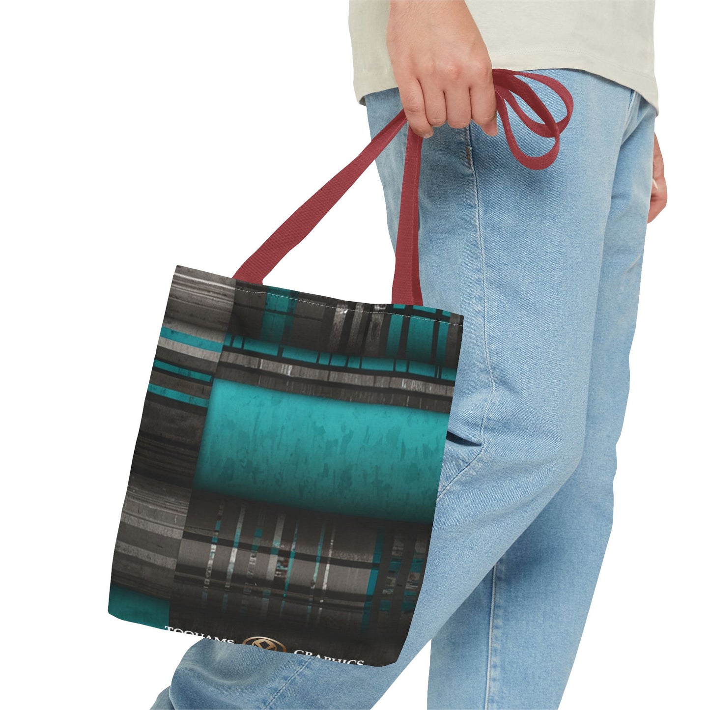 Modern Geometric Tote Bag - Stylish and Functional for Everyday Use