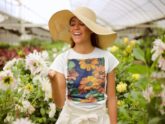 Black-Eyed-Susans -- Unisex Jersey Short Sleeve Tee