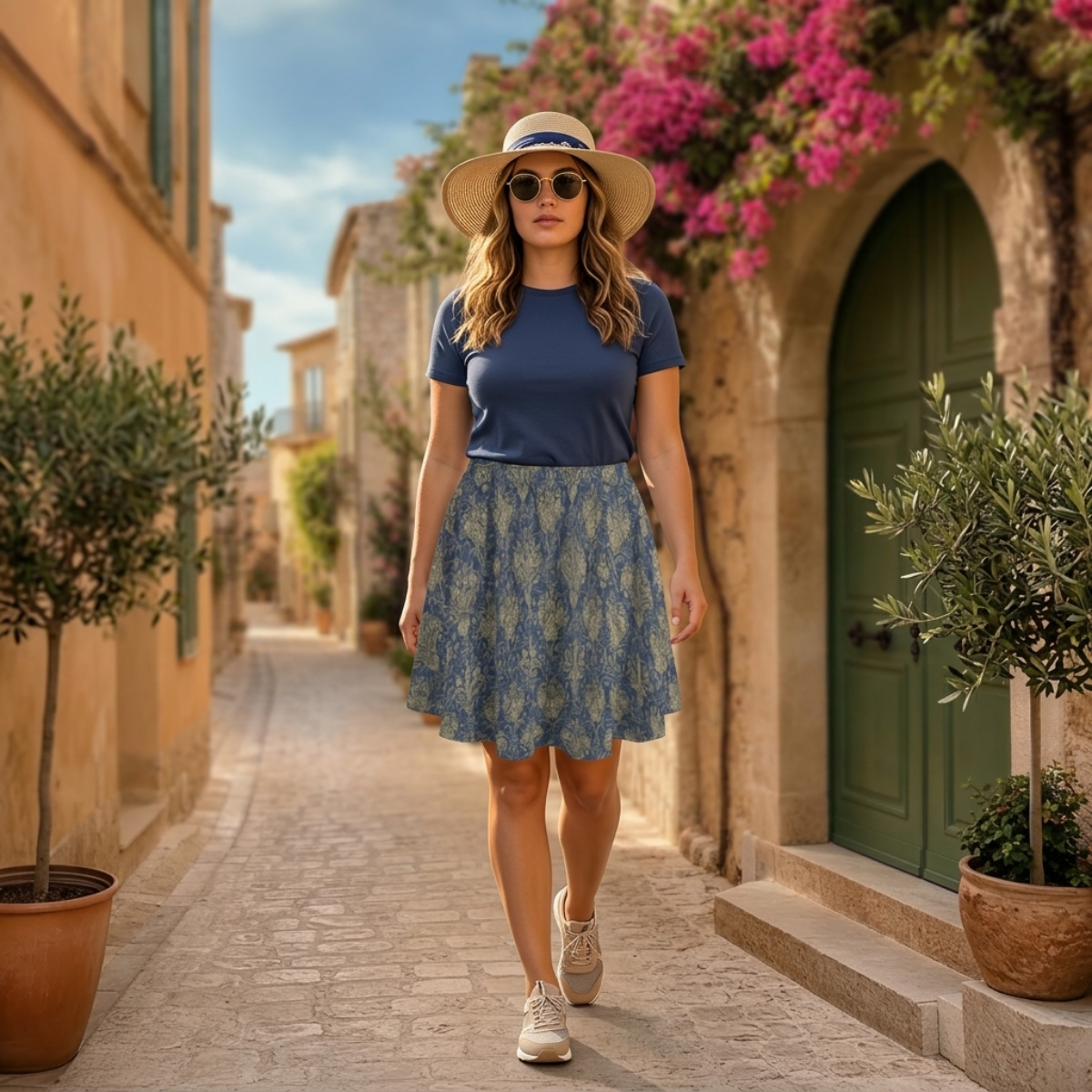 Reagan -- Women's Bazyrey Skirt w/2 pockets