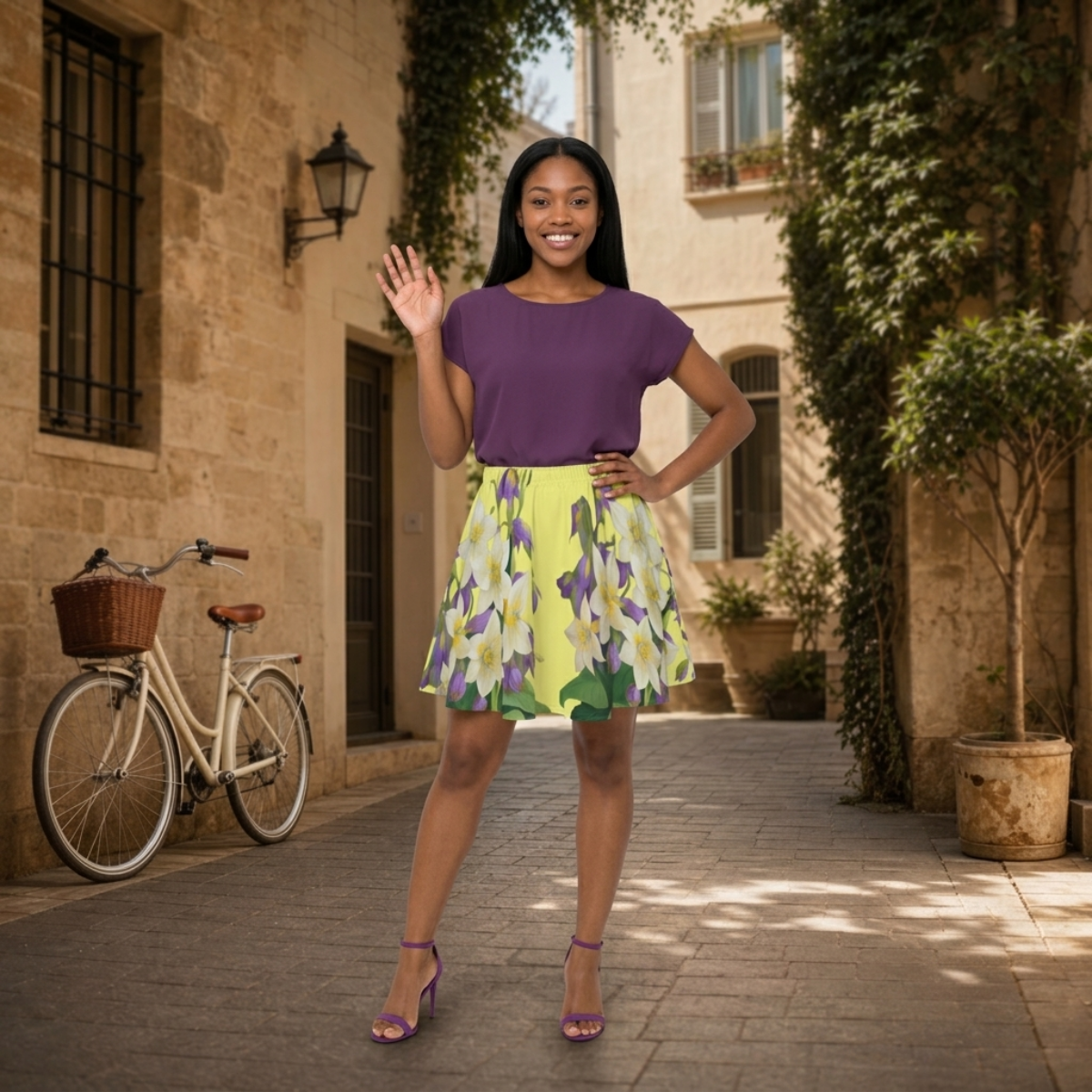 Columbine -- Women's Bazyrey Skirts w/2 pockets