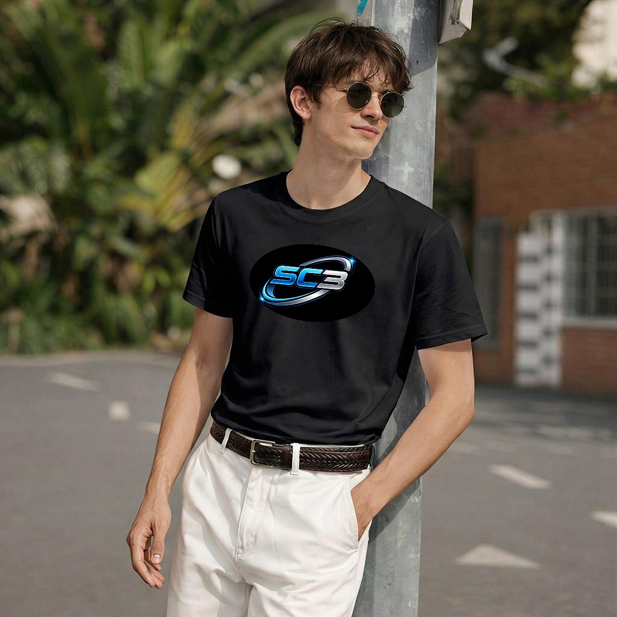 SC3 -- Men's T-Shirt 5.3 oz Printed in USA |Gildan 5000 DTG