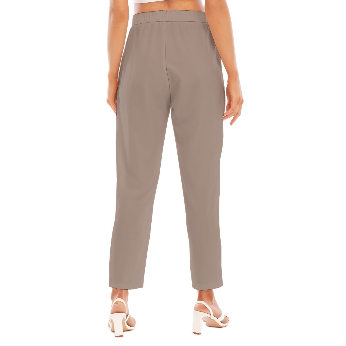 Light Brown -- Women's Loose Straight-leg Pants