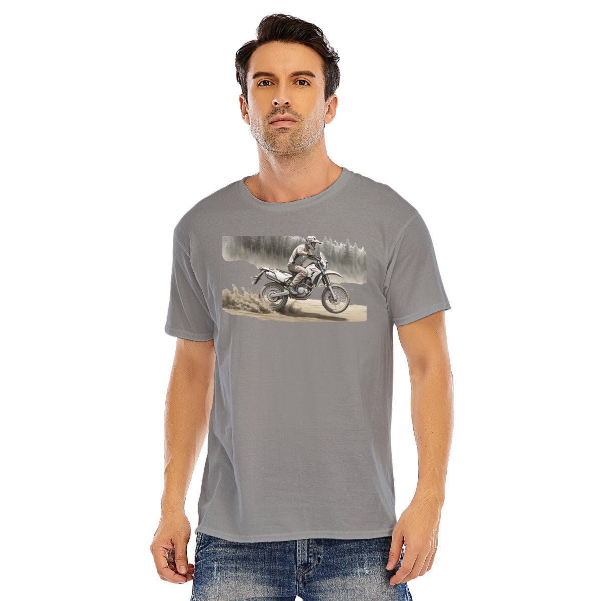 Motorcycle 120 -- Unisex O-neck Short Sleeve T-shirt