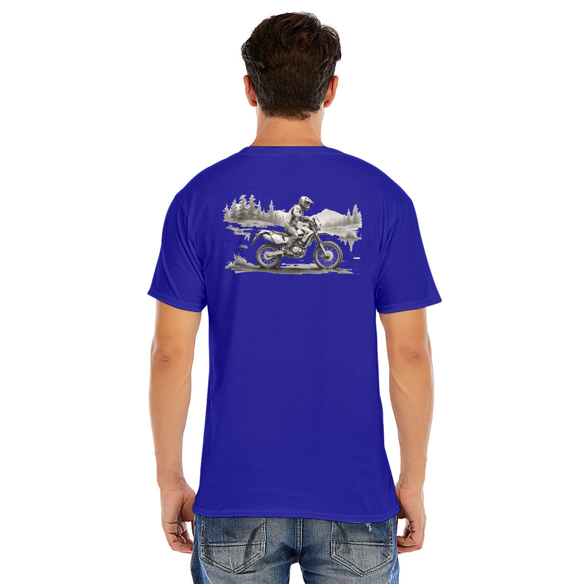 Motorcycle 121 -- Unisex O-neck Short Sleeve T-shirt