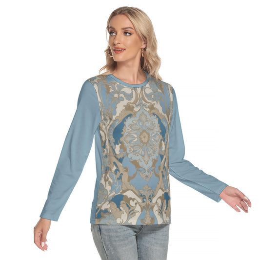 Moroccan Fantacy -- Women's O-neck Long Sleeve T-shirt