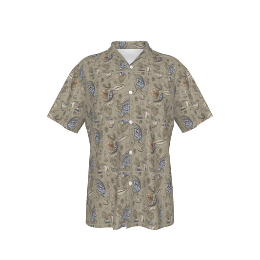 Autumn -- Men's Hawaiian Shirt With Pocket