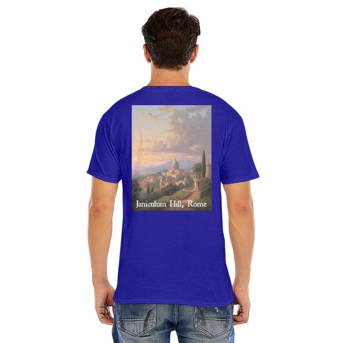 Janiculum Hill -- Unisex O-neck Short Sleeve T-shirt