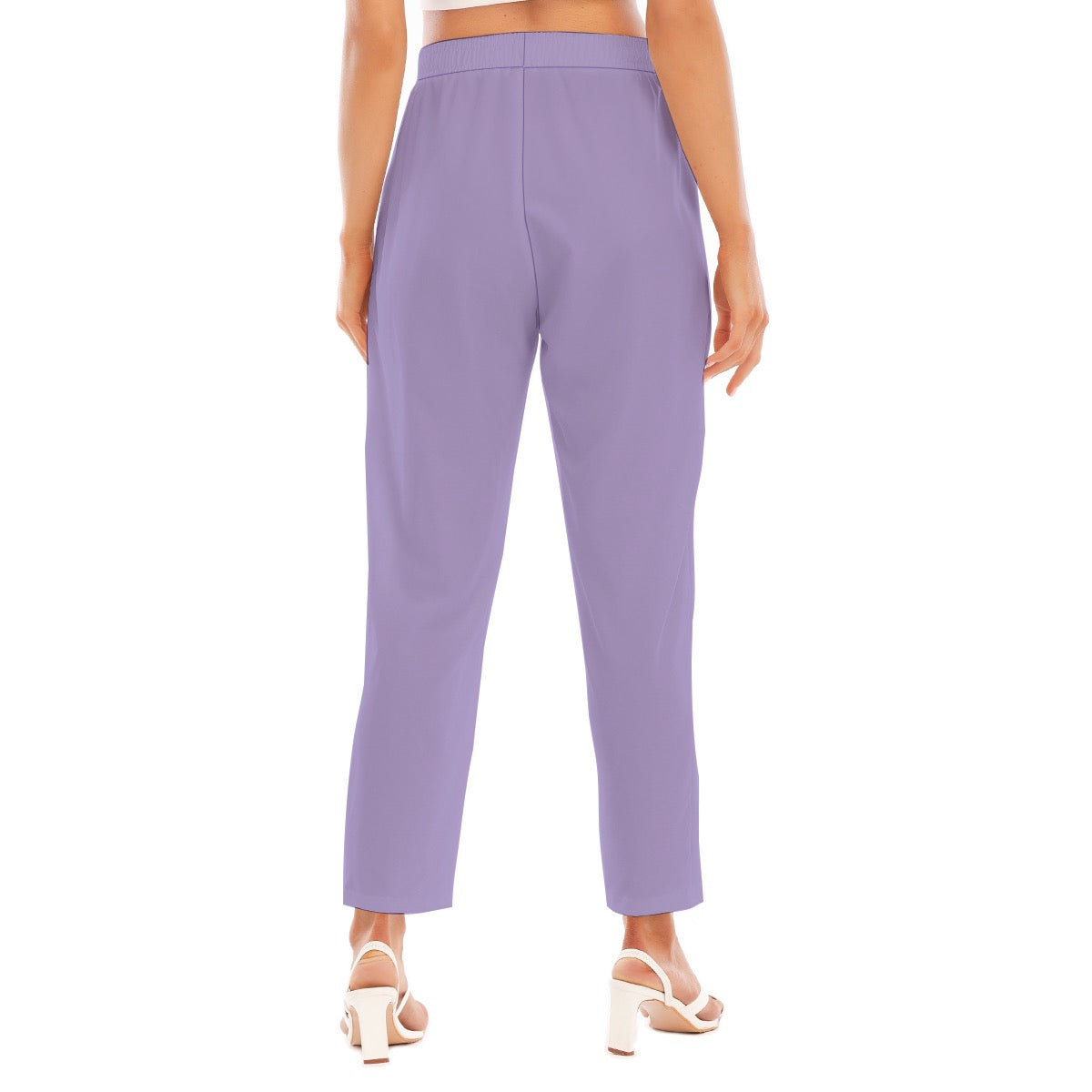 Lavender -- Women's Loose Straight-leg Pants