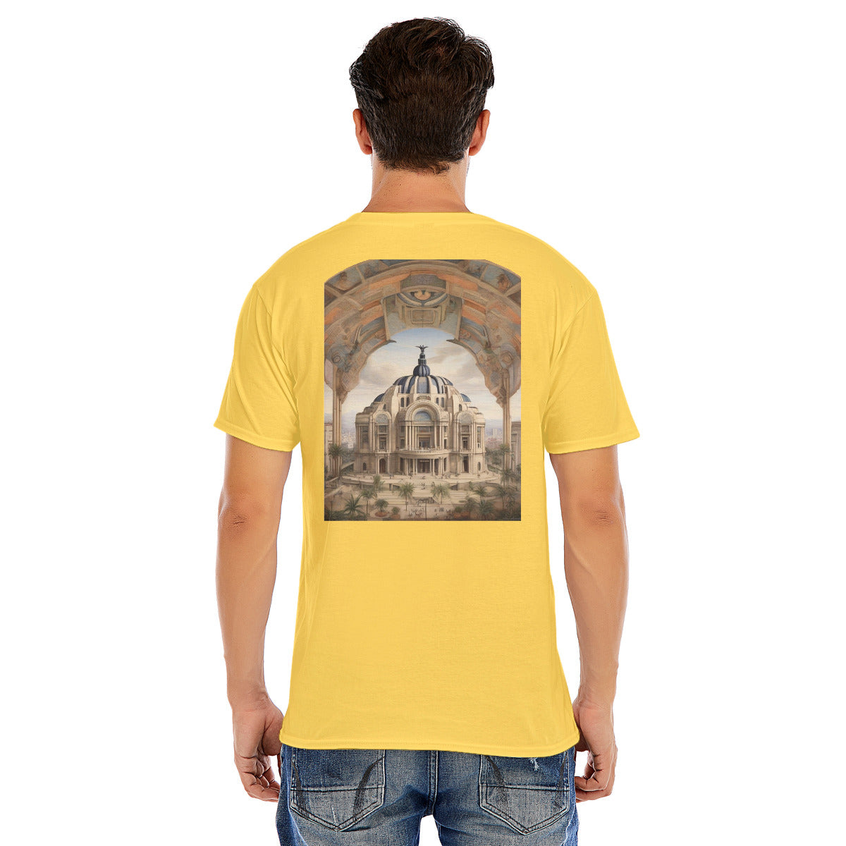 Palacio de Bellas Artes 101 -- Unisex O-neck Short Sleeve T-shirt