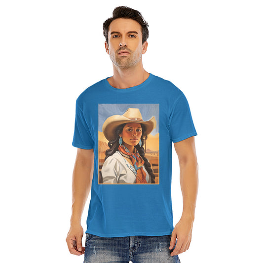 Cowgirl 103 -- Unisex O-neck Short Sleeve T-shirt