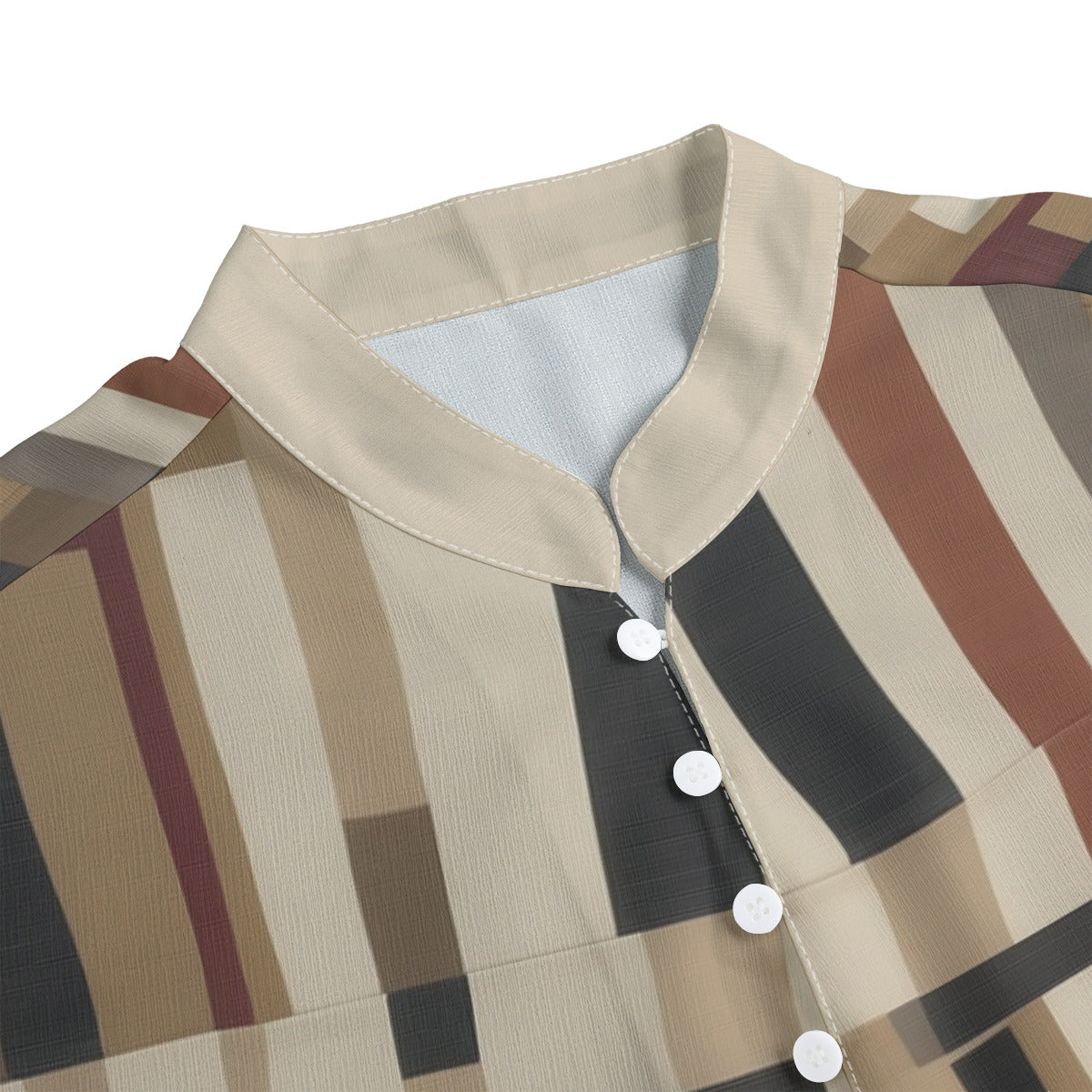 Abstract 101 -- Men's Henley Short Sleeve Shirt