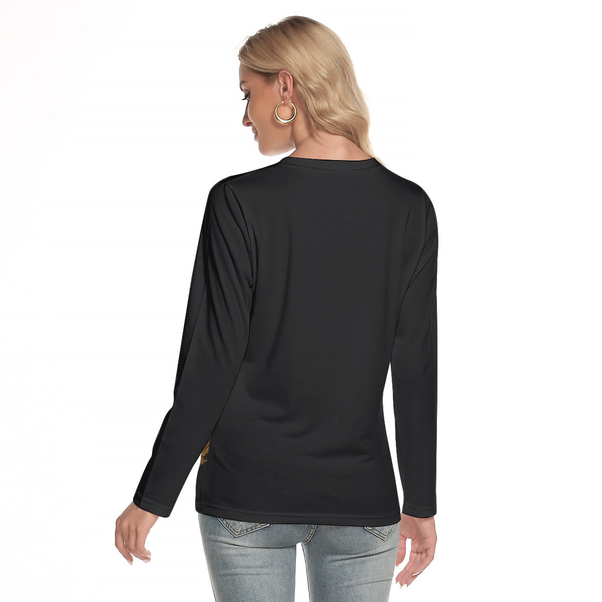 Fantacy Fleur -- Women's O-neck Long Sleeve T-shirt