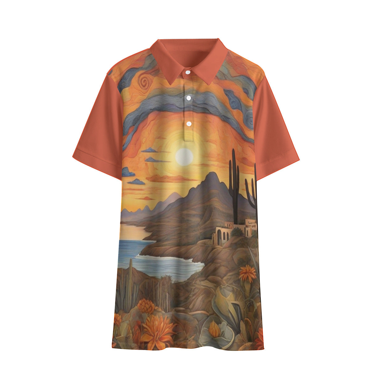 Mexican Sunset Too -- Men's Polo Shirt | Birdseye