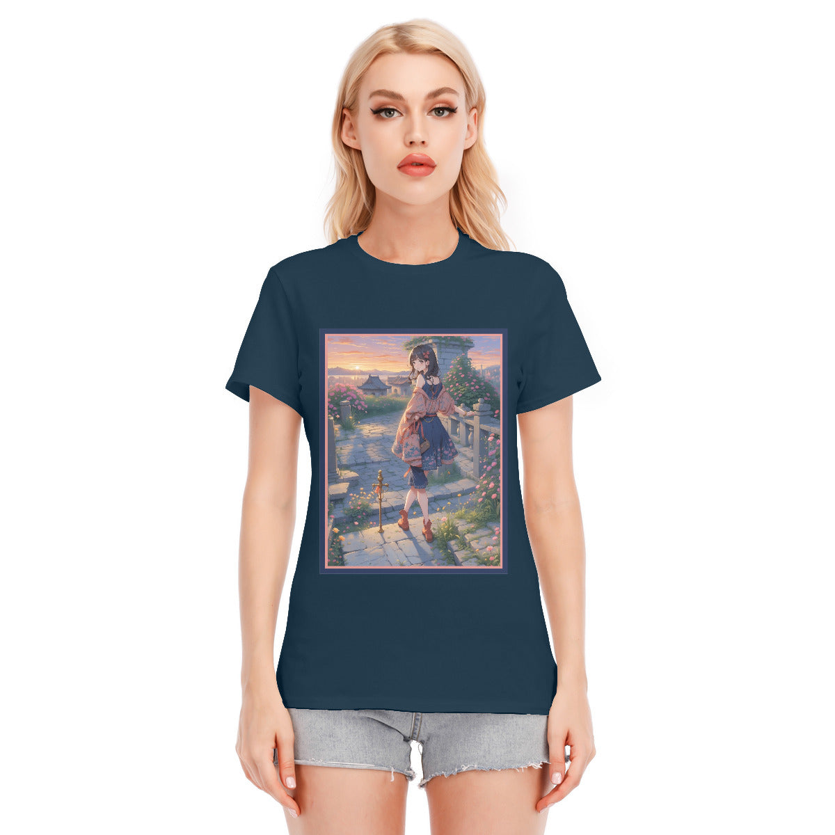 Sunrise 101 -- Unisex O-neck Short Sleeve T-shirt