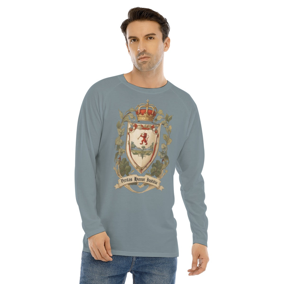 The Club 101 -- Men's Long Sleeve T-shirt With Raglan Sleeve