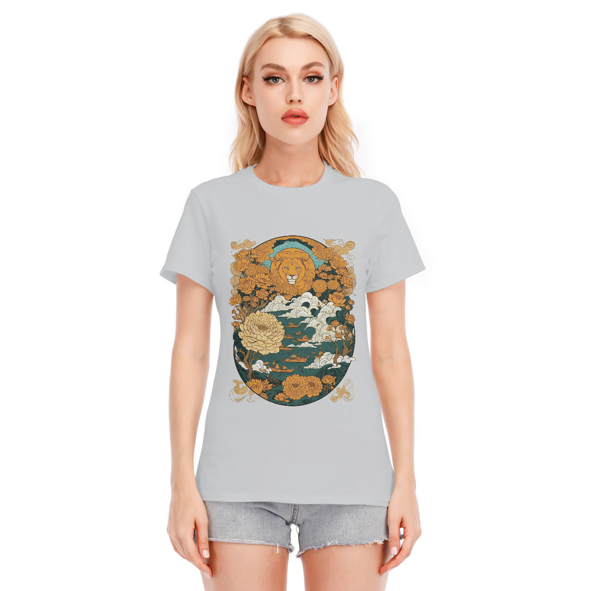 Lionshead 101 -- Unisex O-neck Short Sleeve T-shirt