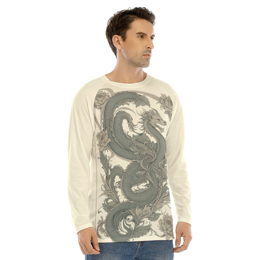 Dragon 106 -- Men's Long Sleeve T-shirt With Raglan Sleeve