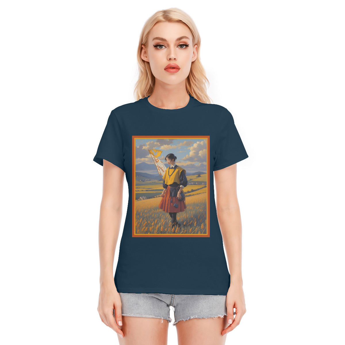 Landscape 104 -- Unisex O-neck Short Sleeve T-shirt