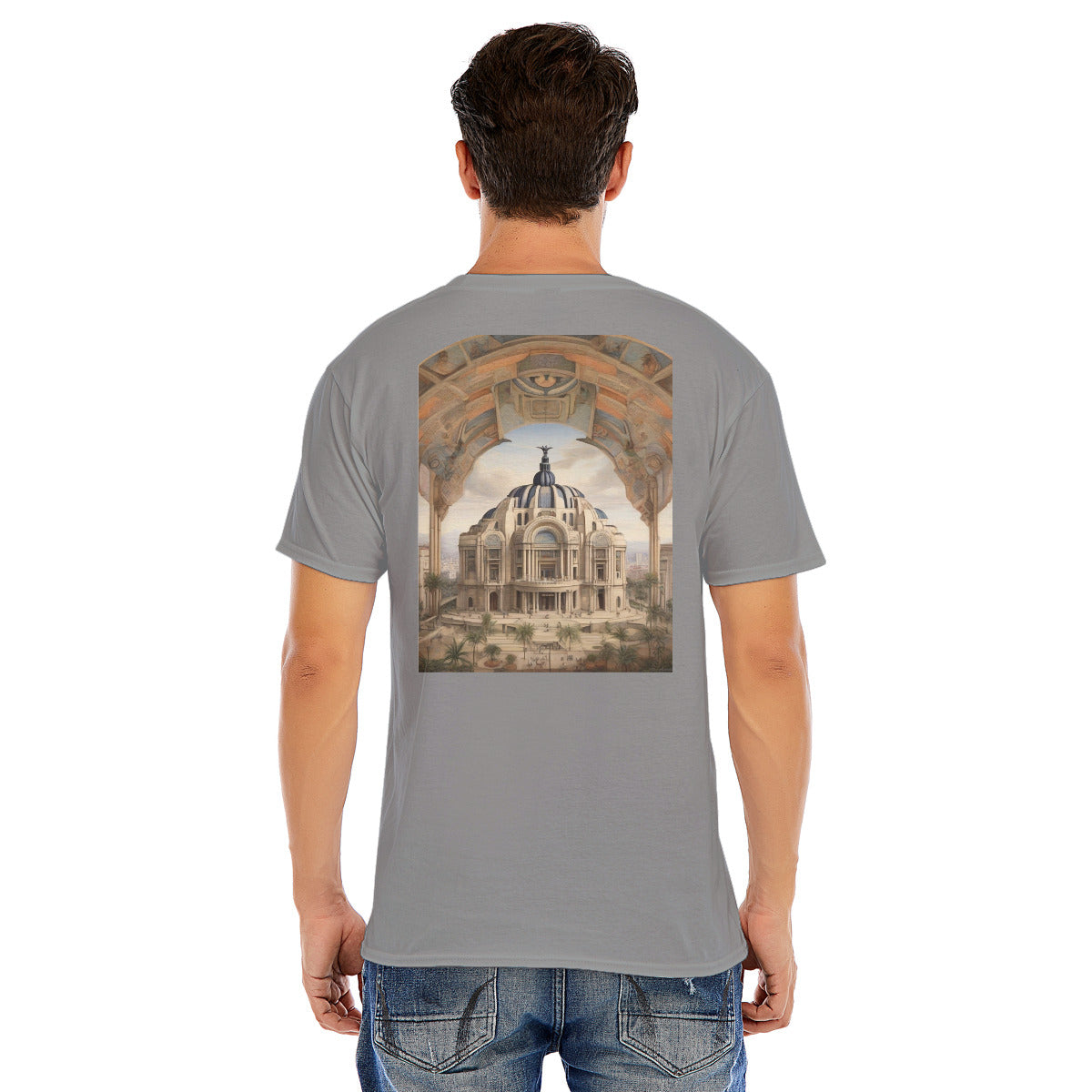 Palacio de Bellas Artes 101 -- Unisex O-neck Short Sleeve T-shirt