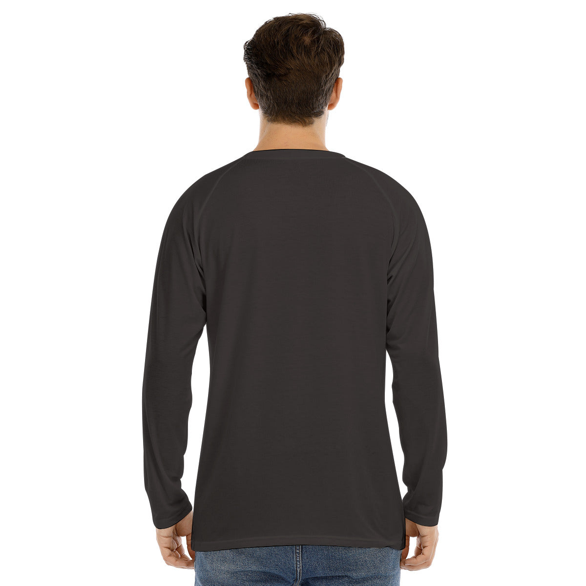 Tang 104a -- Men's Long Sleeve T-shirt With Raglan Sleeve