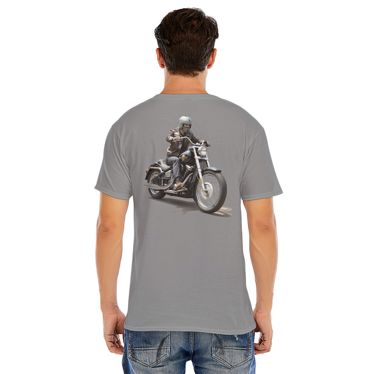 Motorcycle 110 -- Unisex O-neck Short Sleeve T-shirt