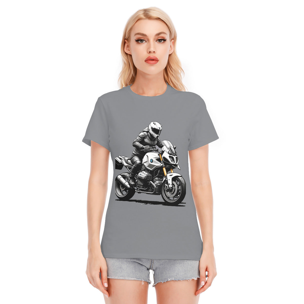 Motorcycle 105 --Unisex O-neck Short Sleeve T-shirt