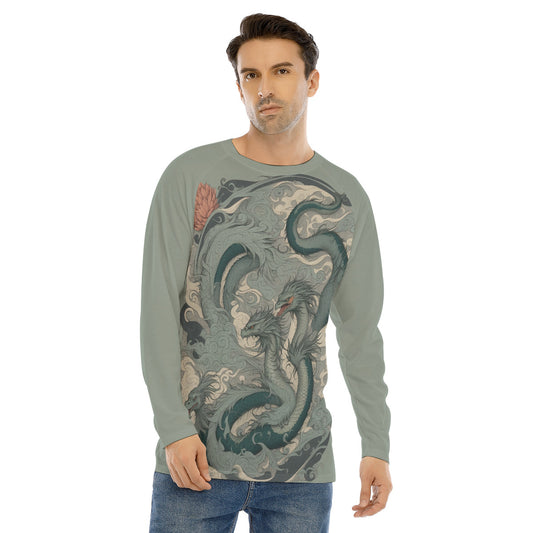 Dragon108 -- Men's Long Sleeve T-shirt With Raglan Sleeve