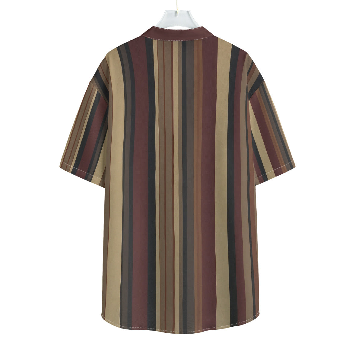 Fantasy Stripes -- Men's Henley Short Sleeve Shirt