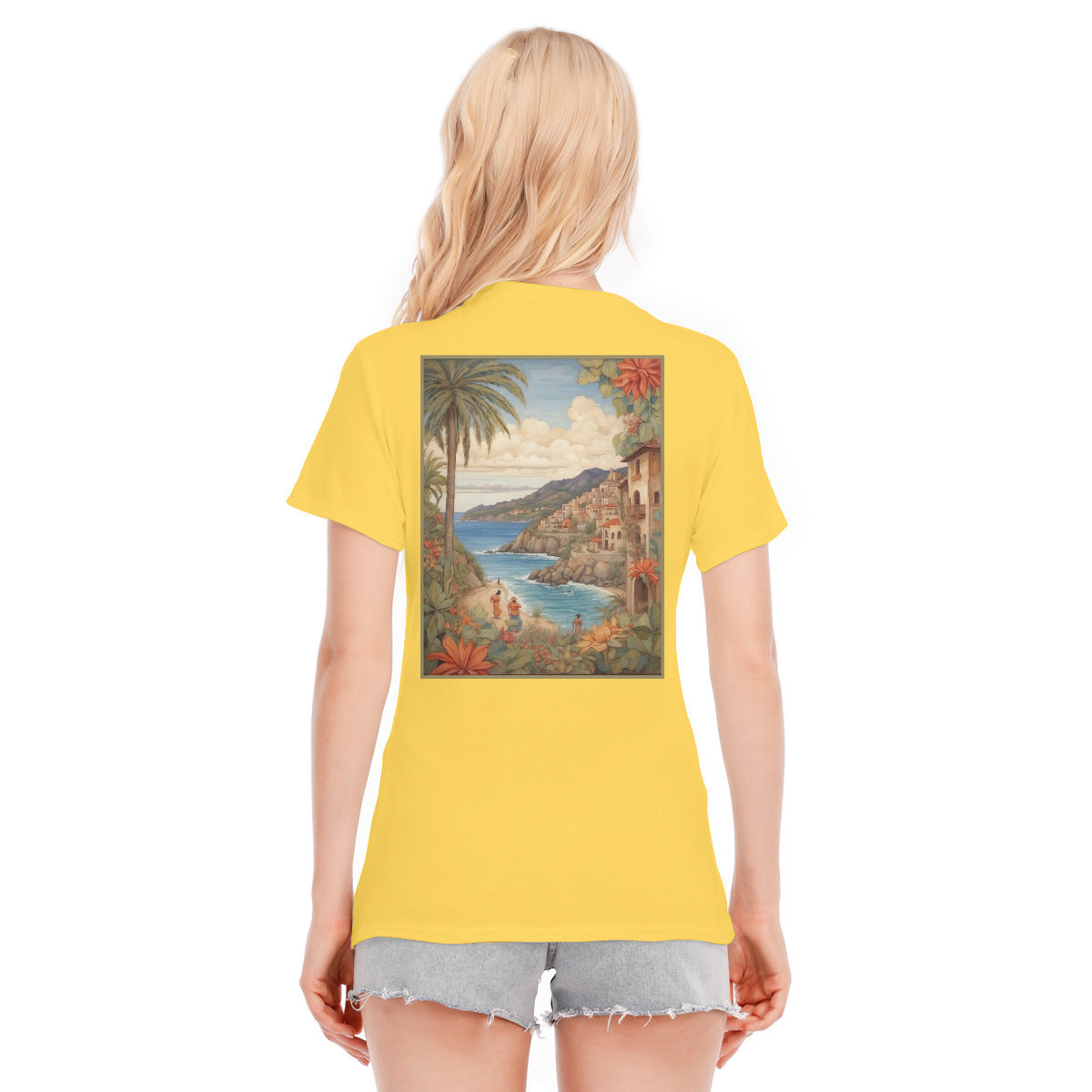 Zihuatanejo 104 -- Unisex O-neck Short Sleeve T-shirt