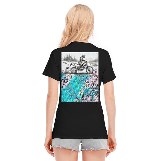 Motorcycle 121a -- Unisex O-neck Short Sleeve T-shirt