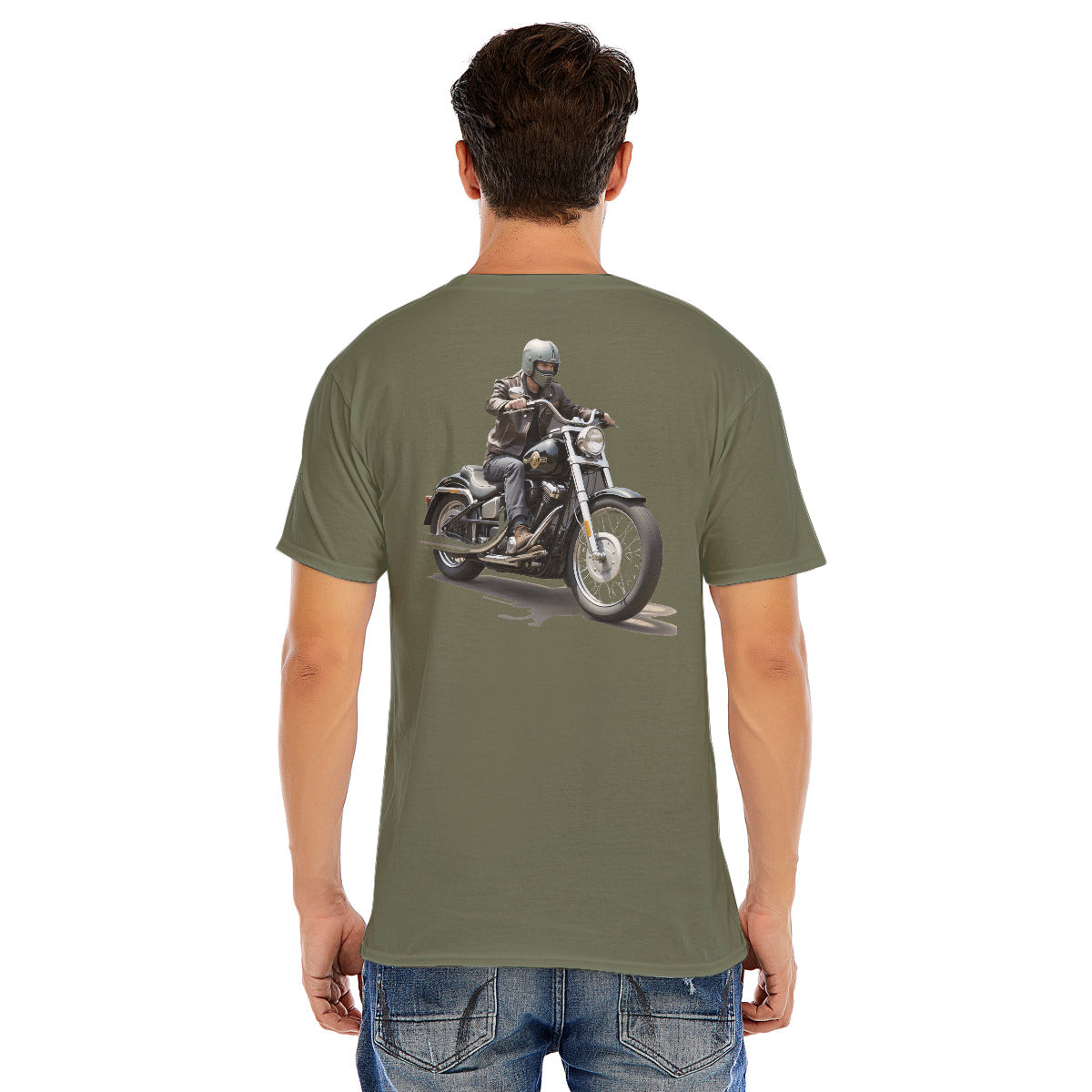 Motorcycle 110 -- Unisex O-neck Short Sleeve T-shirt