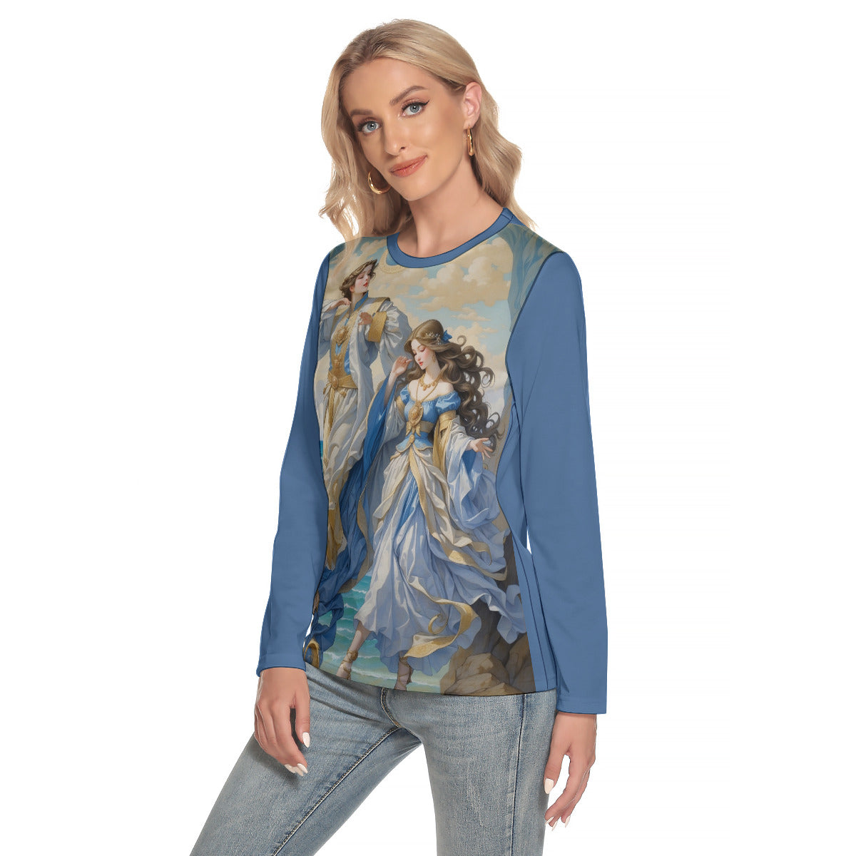 Fantasy 169 -- Women's O-neck Long Sleeve T-shirt