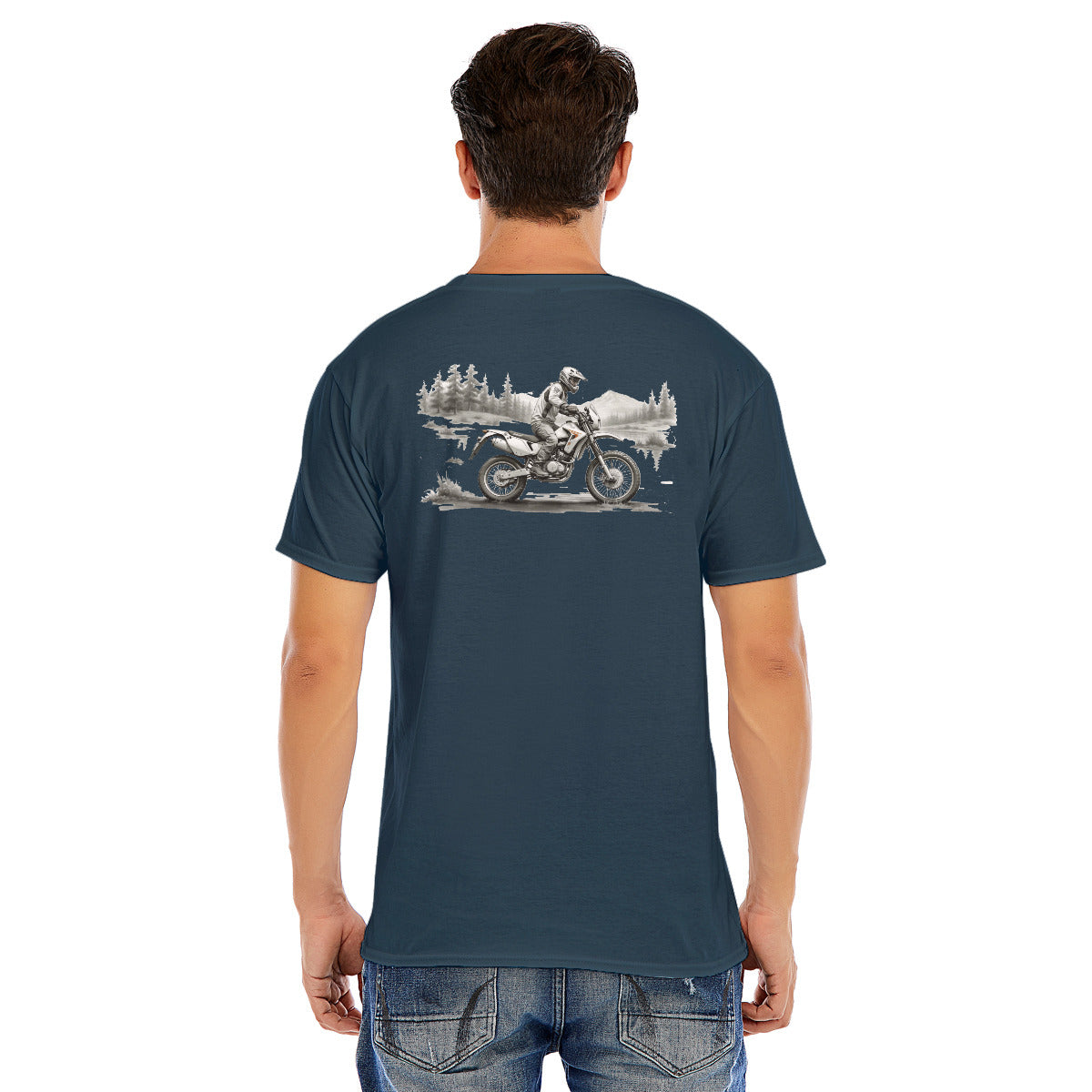 Motorcycle 121 -- Unisex O-neck Short Sleeve T-shirt