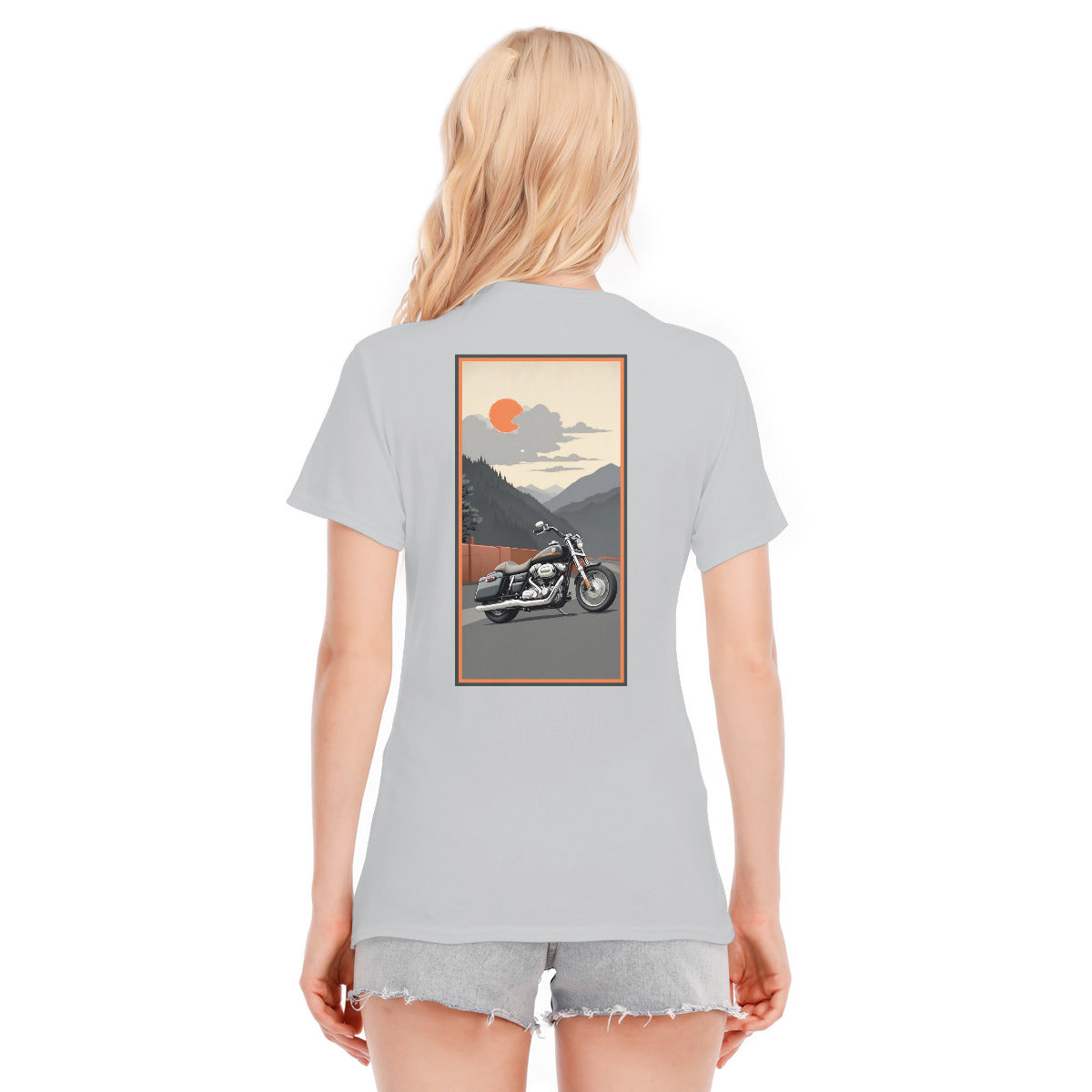 Motorcycle 112 -- Unisex O-neck Short Sleeve T-shirt