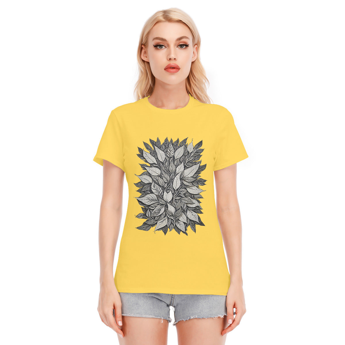 Leaves 101 -- Unisex O-neck Short Sleeve T-shirt